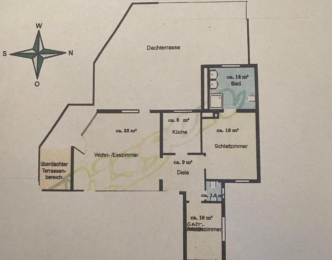 Ahrterrassen Penthouse Apartman Bad Neuenahr-Ahrweiler Kültér fotó